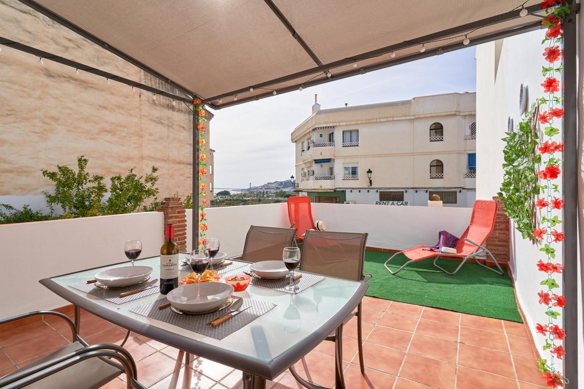Estudio 1 D En El Centro De Nerja Exteriér fotografie